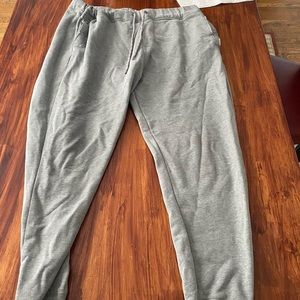 Hollister gray joggers XL